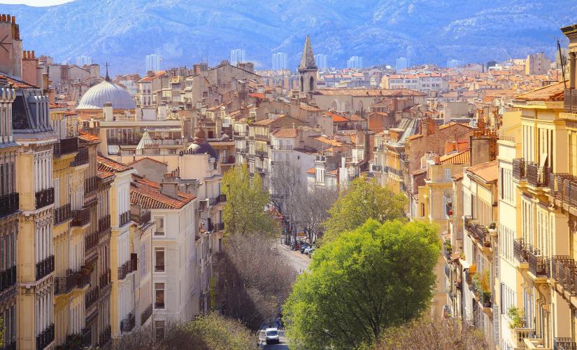 Private Aix En Provence and Marseille by Bus Tour (Rotonde Square, Quartier Mazarin)