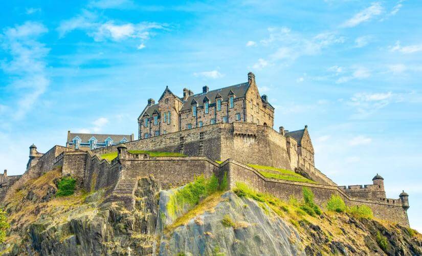 Panoramic Edinburgh Old and New City Highlights from Newhaven