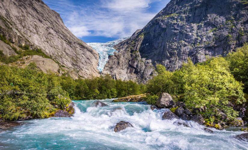 Private Briksdal Glacier and Olden Lake Discovery