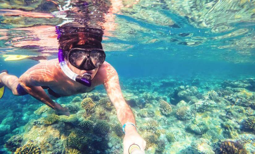 Utopia Island Snorkel Beach Day Escape with Lunch