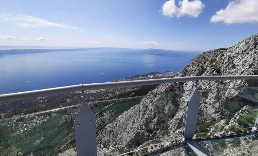 Biokovo Skywalk and Markarska Cliff Views