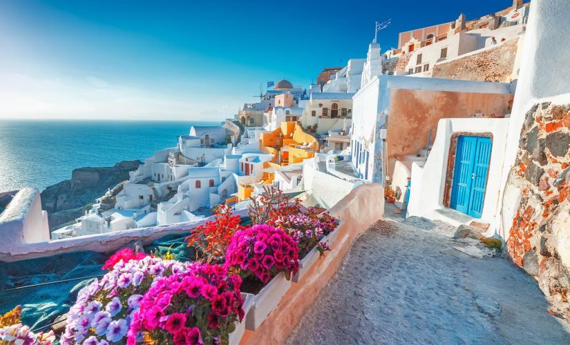 Best of Santorini and Volos Two Port Package