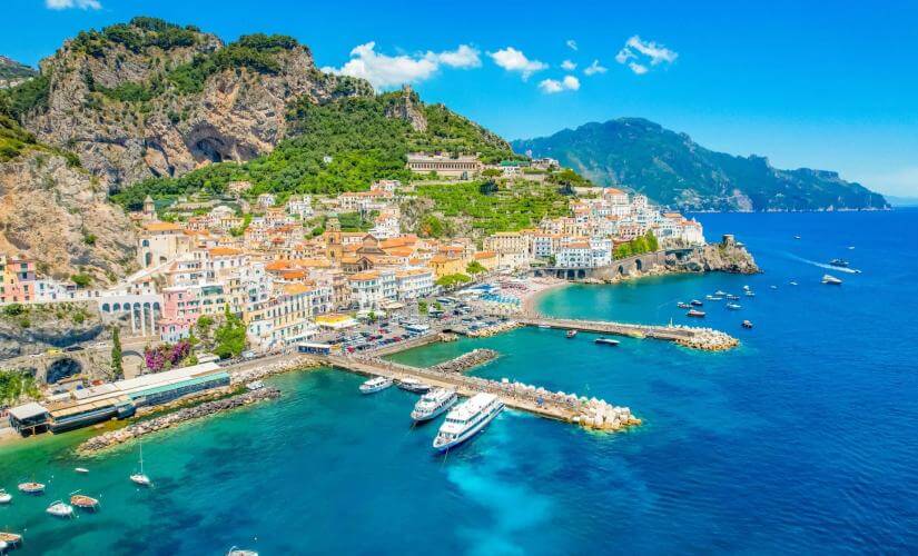 See and Sail the Amalfi Coast from Salerno
