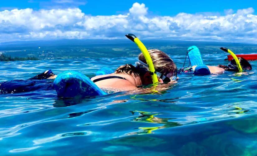 Beach Snorkel at Black Sand Lagoon with Turtles
