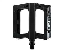 Deity Compound V2 Nylon Platform Pedals - Black