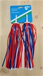49N Streamers - Red and Blue