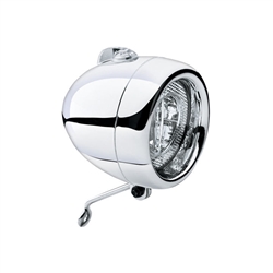 Electra Retro Headlight Silver