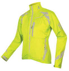 Endura Women's LUMINITE II Waterproof Jacket - Hi-Vis Yellow