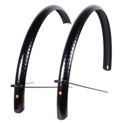 Velo Orange Hammered Fenders 700c x 35mm Black