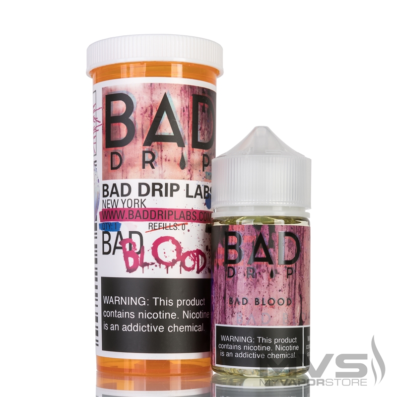 Bad Drip Eliquid  - Bad Blood