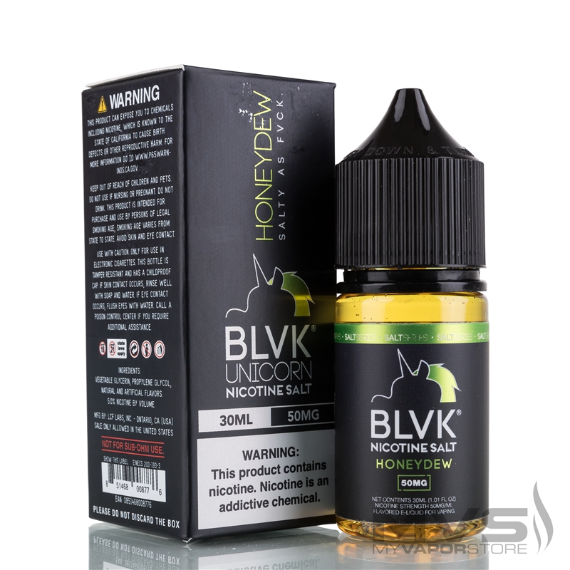 Honeydew By BLVK Salts - 30ml Salt eJuice