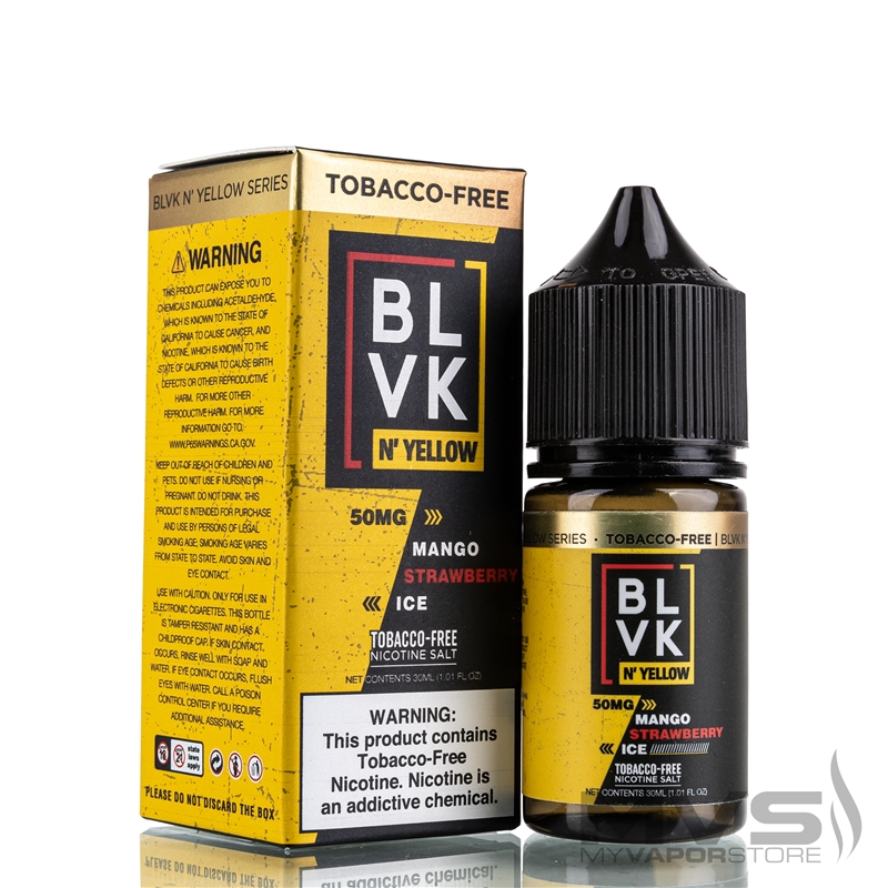 Mango Strawberry Ice By BLVK N' Yellow - 30ml