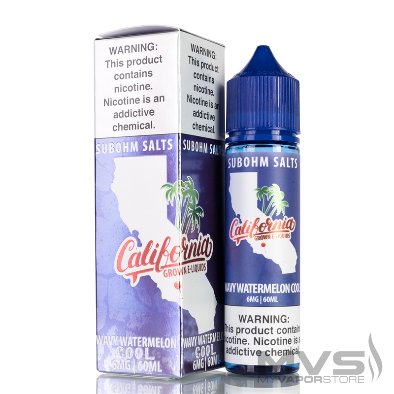 Frozen Juicy Watermelon by California Grown E-Liquids - 60ml