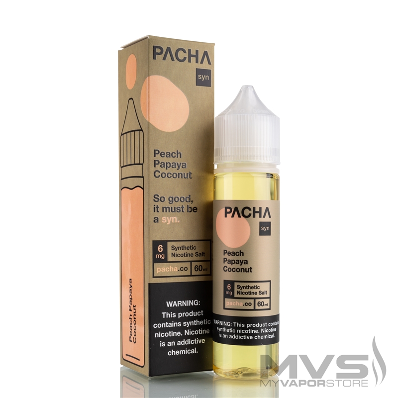 Peach Papaya Coconut Cream by Pacha Syn - 60ml