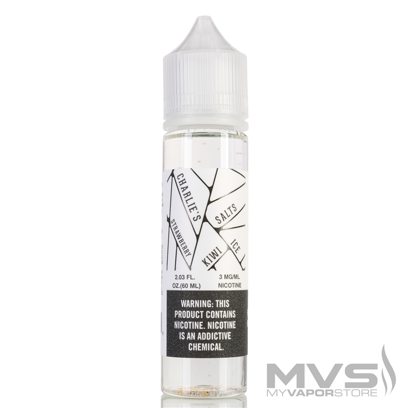 Strawberry Kiwi Ice by Charlie's Chalk Dust SubOhm Salts E-Liquid