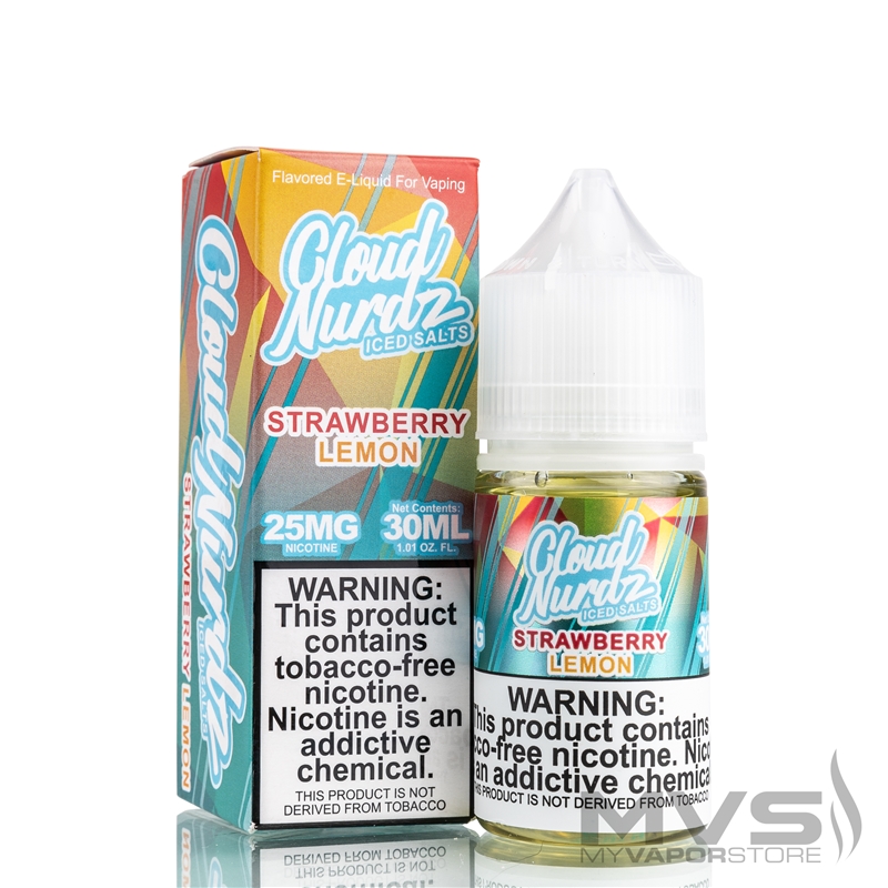 Strawberry Lemon Iced by Cloud Nurdz Salt - 30ml