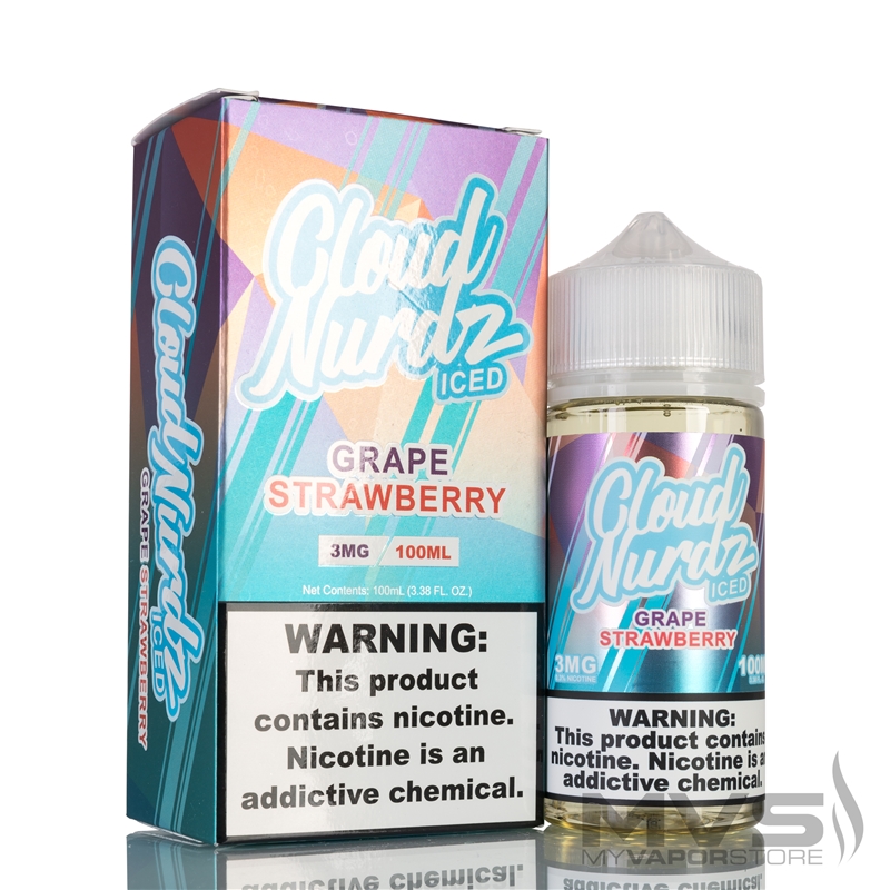 Grape Strawberry ICED by Cloud Nurdz eJuice