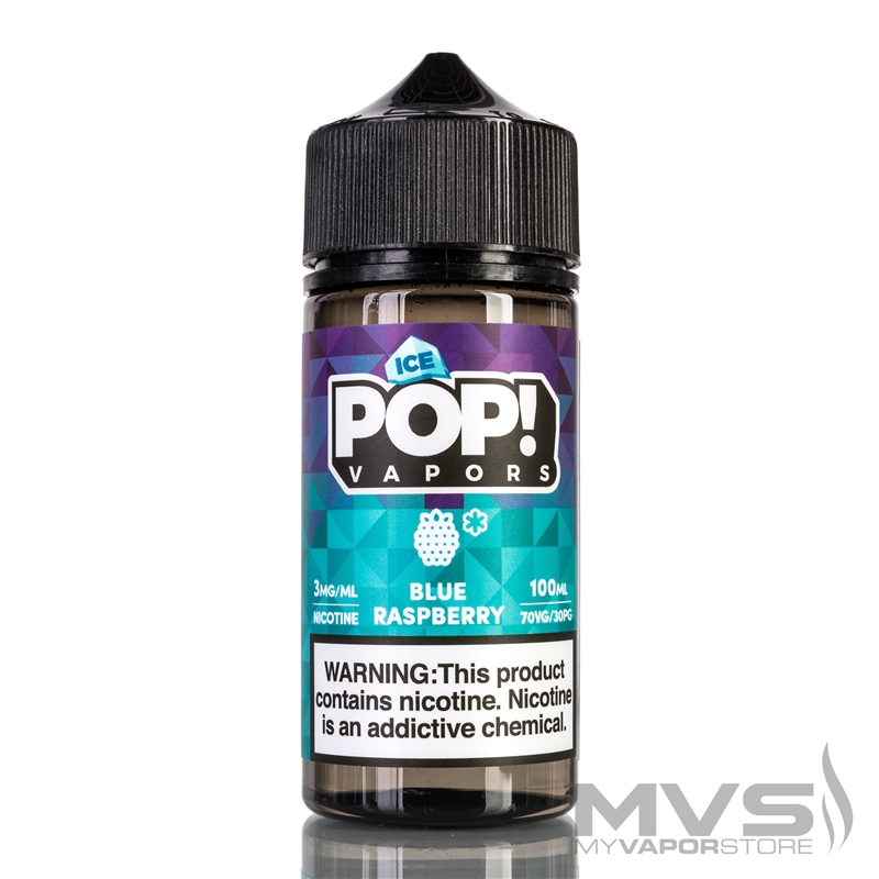 Blue Raspberry Hard Candy by Iced Candy Pop! eJuice