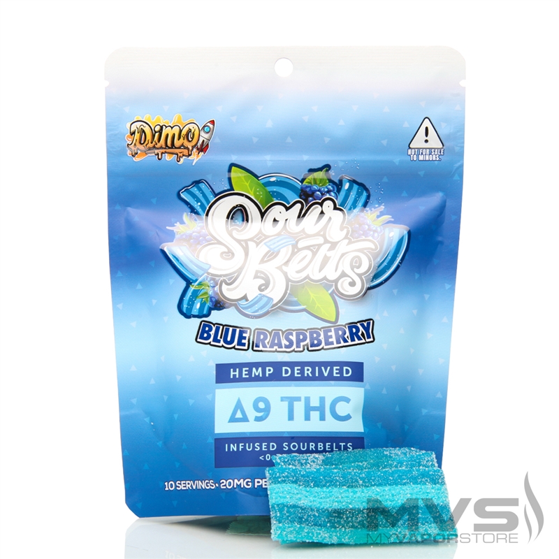 Delta 9 Sour Belts by Dimo Hemp - Pack of 10