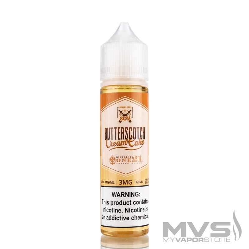 Butterscotch Cream Cake by District One21 - 60ml