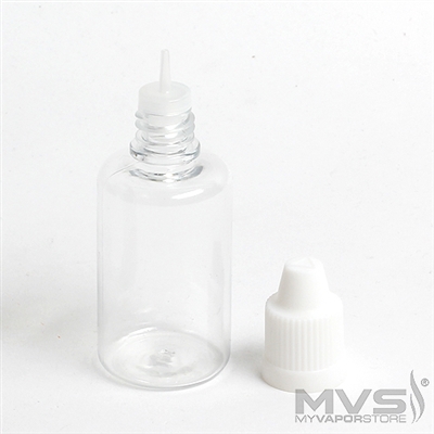 Empty Clear Plastic Bottle - 30ml