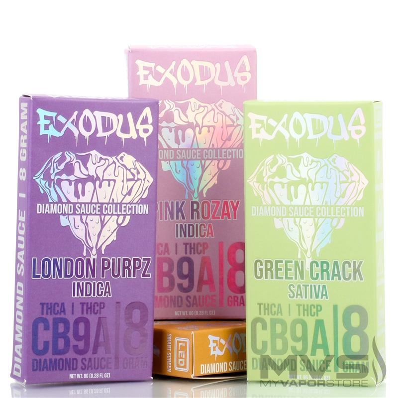 Exodus Diamond Sauce Hemp Disposable - 8 Gram
