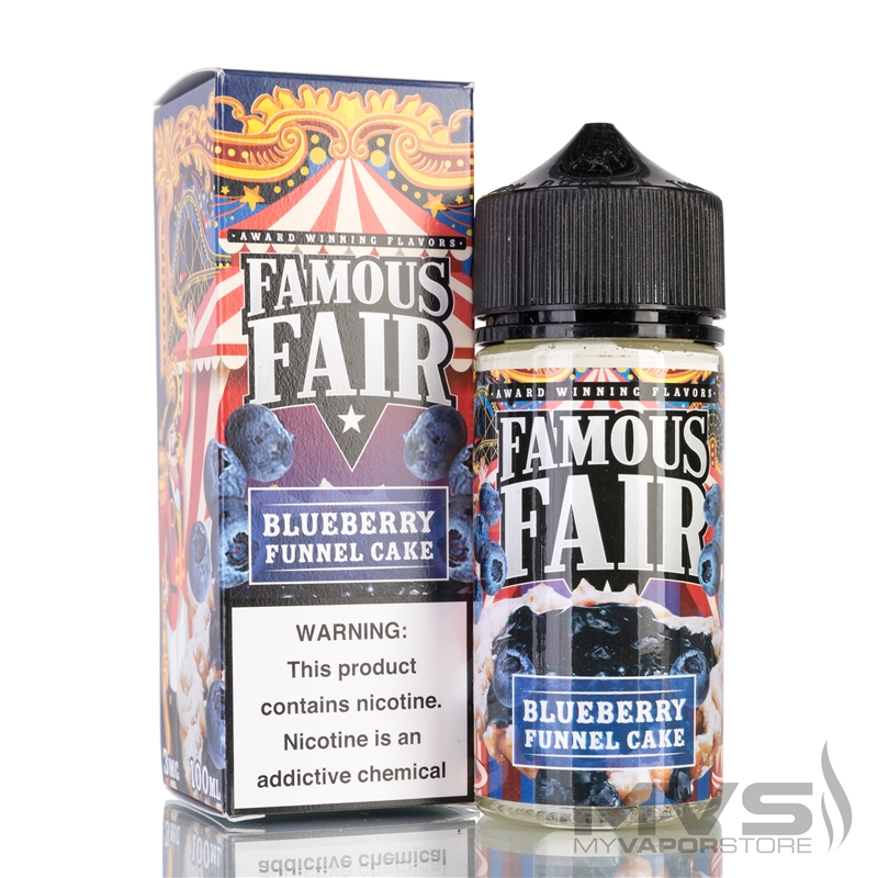Blueberry Funnel Cake by Famous Fair EJuice - 100ml