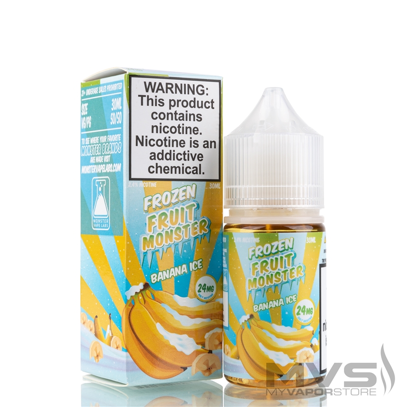 Banana Ice by Frozen Fruit Monster Salt