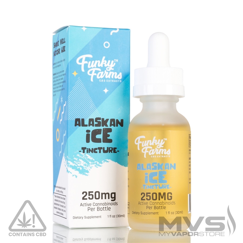 Alaskan Ice MCT Oil CBD Tincture by Funky Farms - 30ml