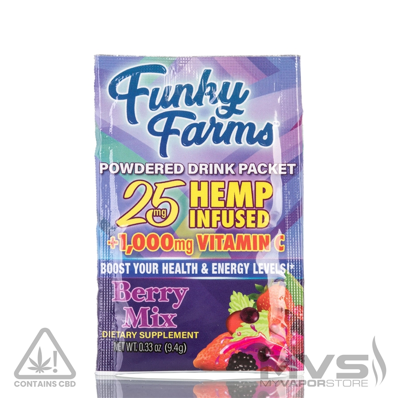 Powdered Drink Packets by Funky Farms