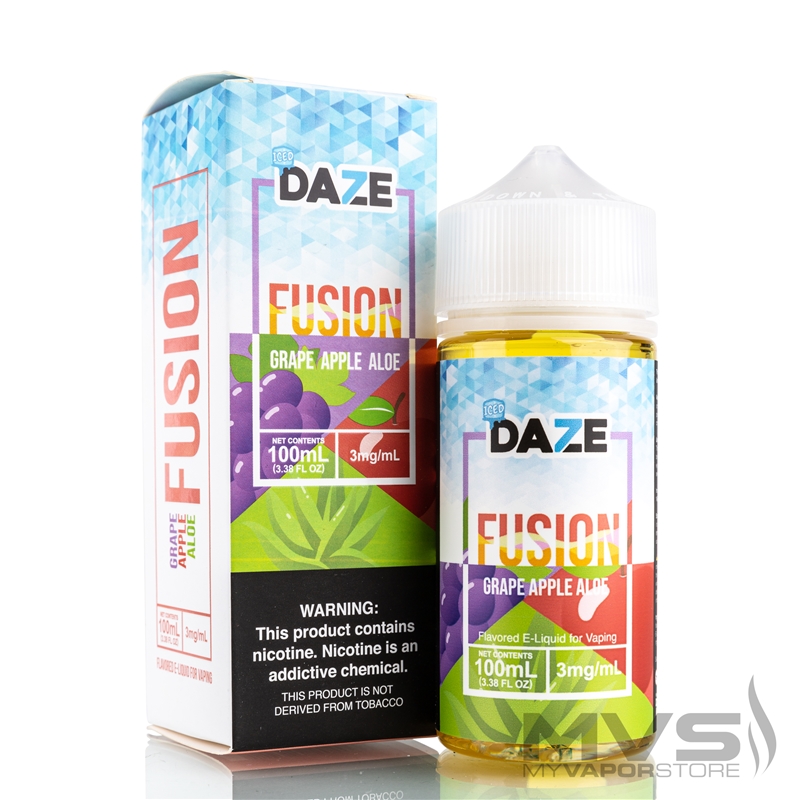 Fusion Grape Apple Aloe Iced by 7 Daze - 100ml