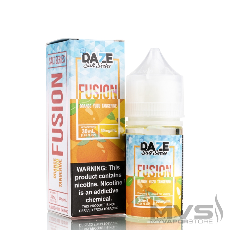 Fusion Orange Yuzu Tangerine Iced by 7 Daze Salt Series - 30ml