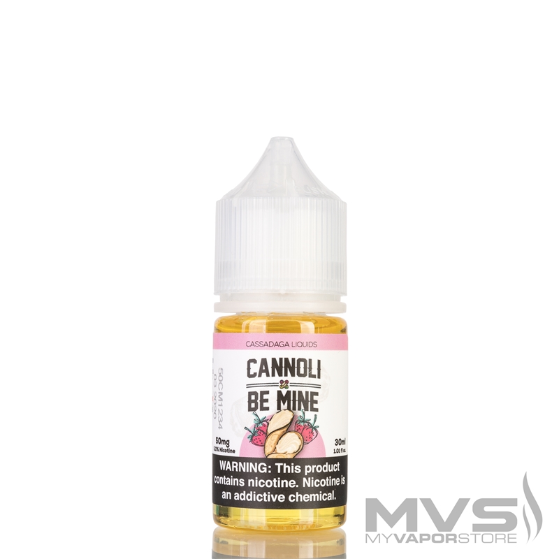 Cannoli Be Mine Salt By Cassadaga Liquids