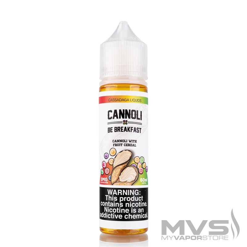 Cannoli Be Breakfast By Cassadaga Liquids