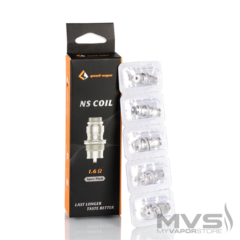 GeekVape Flint NS Coil Atomizer Head - Pack of 5