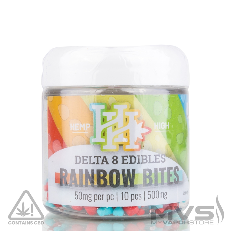 Rainbow Bites by Hemp High - 50mg - Pack of 10