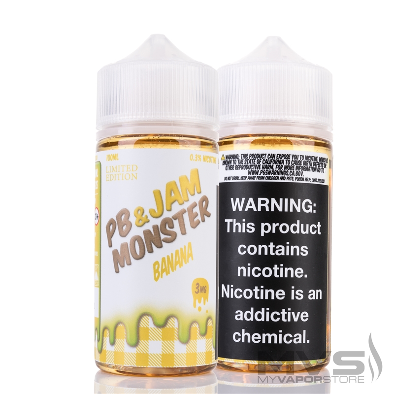 PB & Banana Jam Monster by Jam Monster eJuice