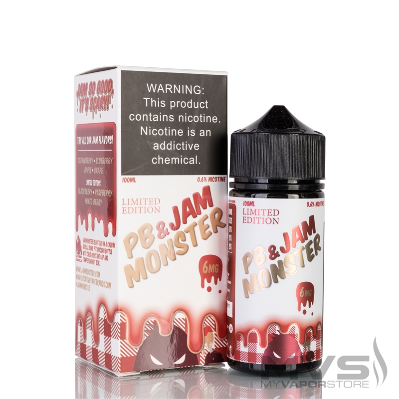 PB & Strawberry Jam Monster by Jam Monster eJuice