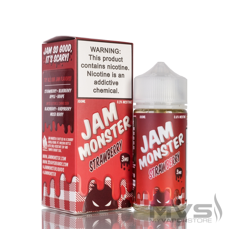 Strawberry by Jam Monster eJuice