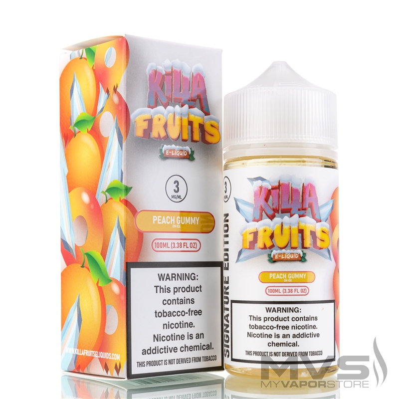 Peach Gummy Ice by Killa Fruits - 100ml