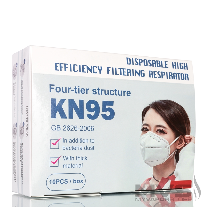 Disposable Face Masks KN95 - 10/Pack