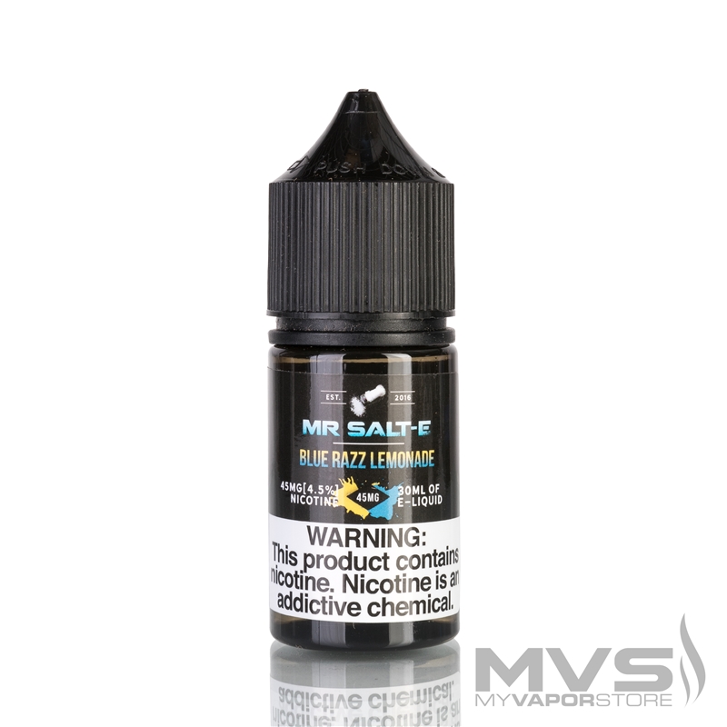 Blue Razz Lemonade by Mr. Salt-E eJuice