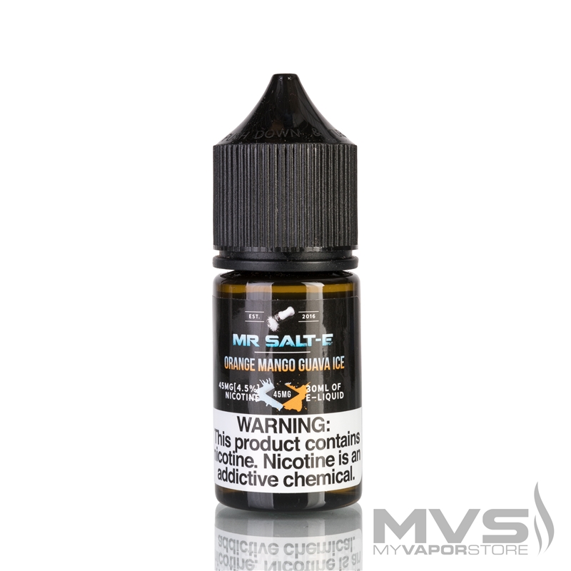 Orange Mango Guava Ice by Mr. Salt-E eJuice