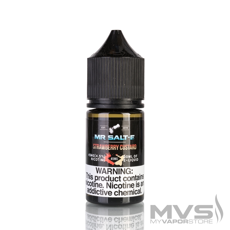 Strawberry Custard by Mr. Salt-E eJuice