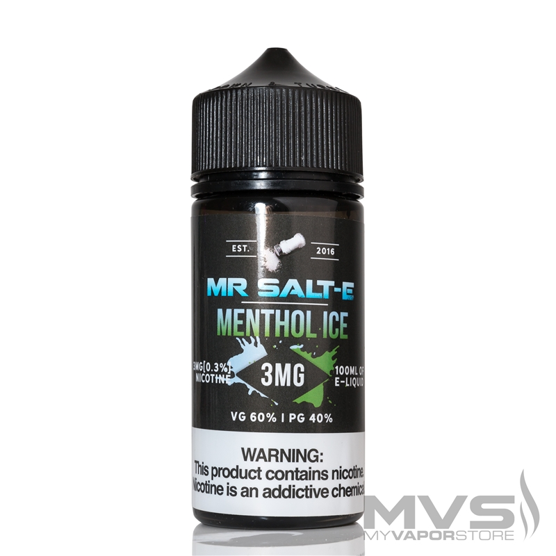 Menthol Ice by Mr. Salt-E eJuice - 100ml