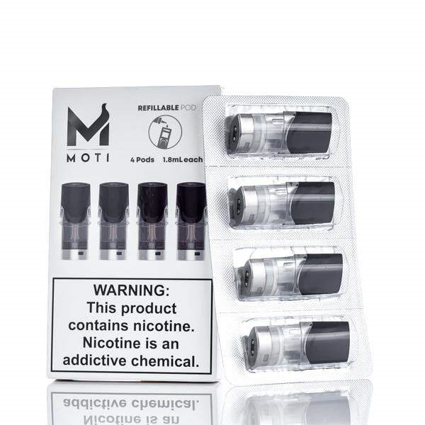 MOTI Refillable Empty Cartridges - Pack of 4