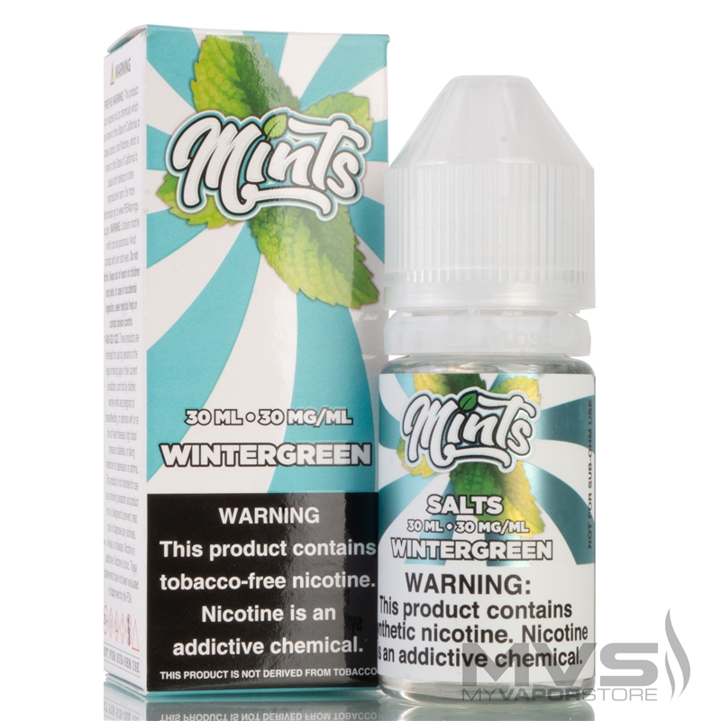 Wintergreen by Mints Vape Co. Salts - 30ml