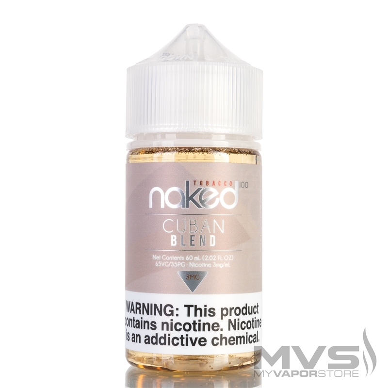 Cuban Blend by Naked 100 Tobacco eJuice - 60ml