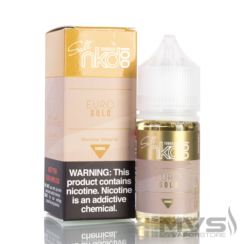 Euro Gold by Naked 100 Salt eJuice