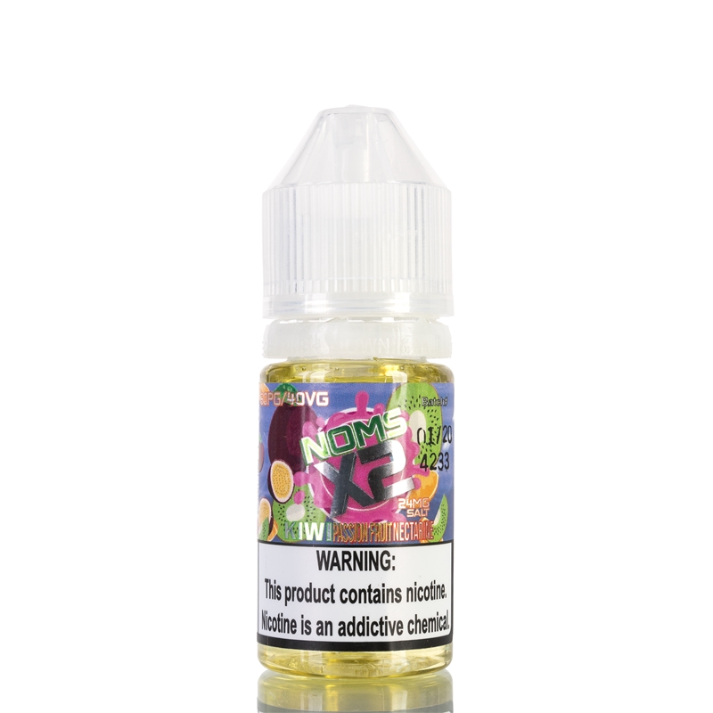 Kiwi Passion Fruit Nectarine by NOMS X2 Salts Ejuice